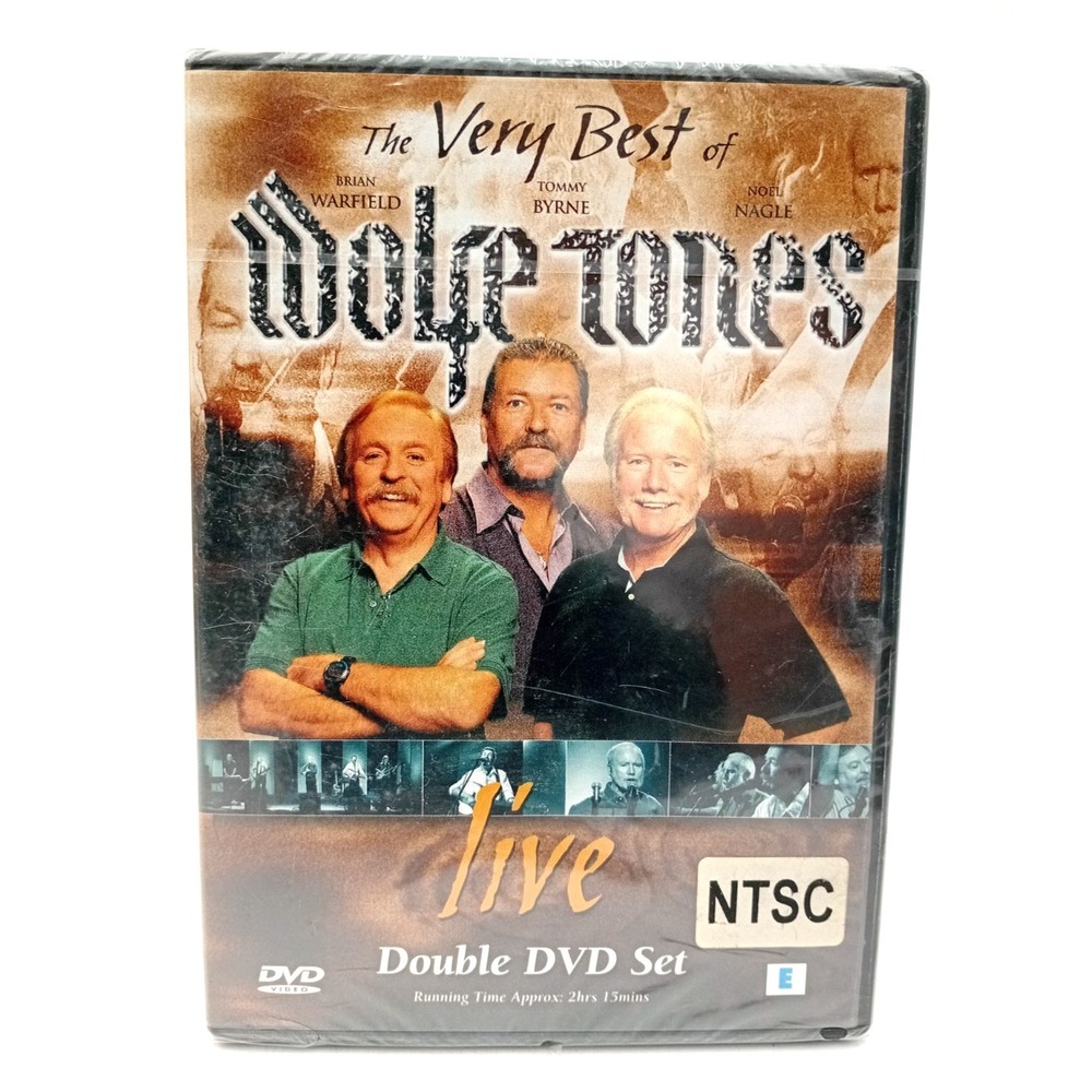 The Very Best of Wolfe Tones Live 2CD 2002 Celtic Collections NEW Sealed